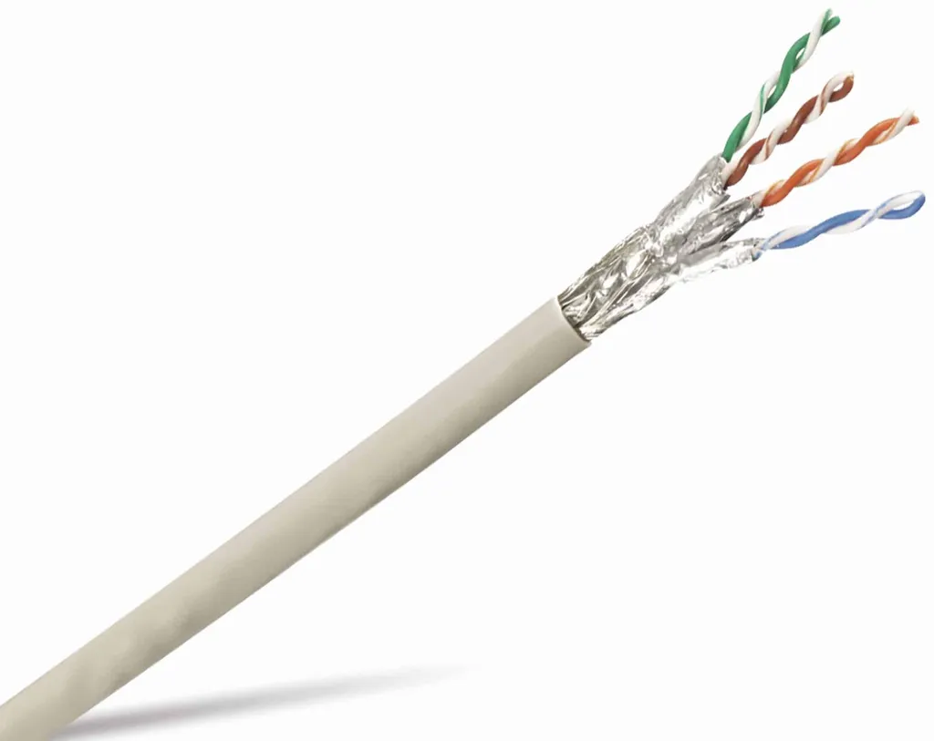 Câble RJ45 Cat 6 S/FTP PIMF 50m Gris - Blindage Double Haute Qualité