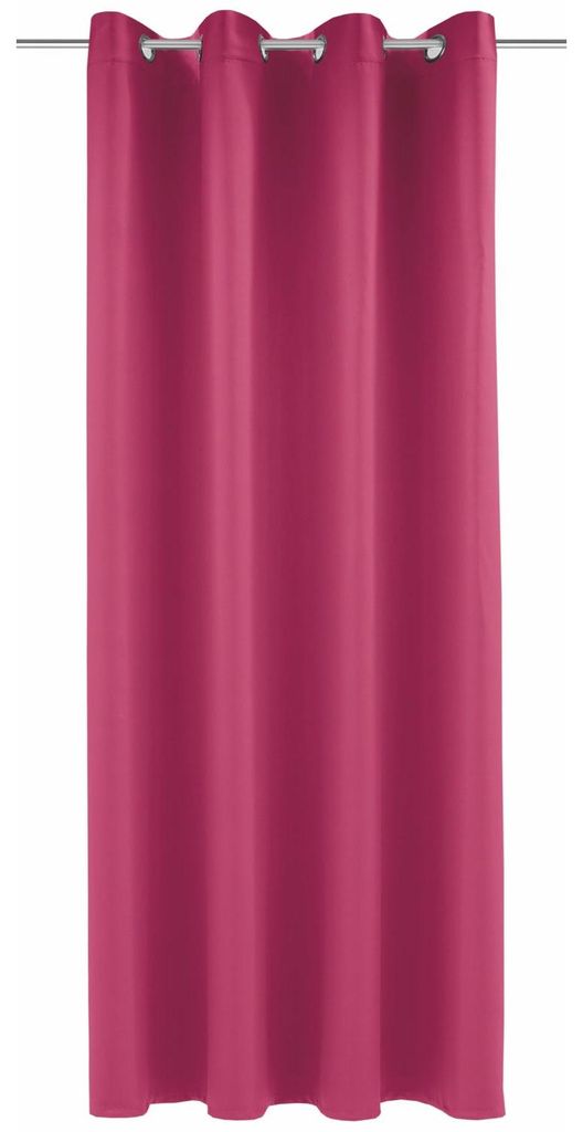 Ösenschal „Korus/Tom/Lia/Mia“ - DIM OUT Vorhang von Albani: 245x140cm / Magenta Größe (HxB): 245x140cm Farbe: Magenta