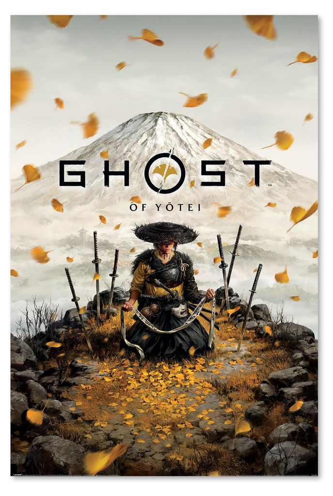 Ghost Of Yotei Poster Key Art PlayStation 5 61 x 91,5 cm