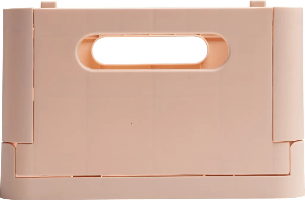 Lot de 4 boites de rangement pliables Exacompta Midi Skandi Nude