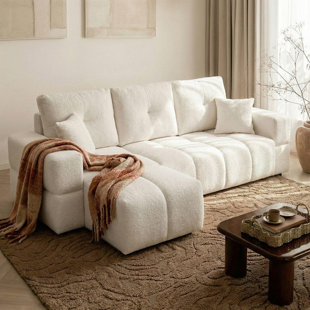 Idohome Polsterecksofa BUENO mit Schlaffunktion und Produktbild 