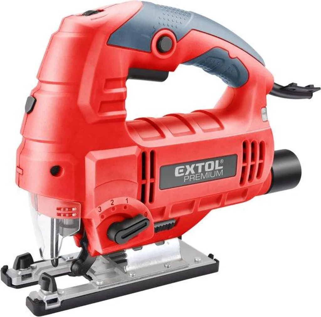 Scie à chantourner performante 800W avec guidage laser et lampe job