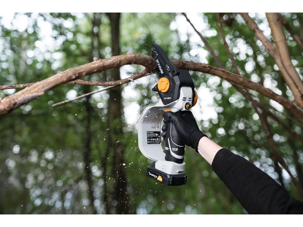 BATAVIA Nexxsaw V3.1 Motosega a Batteria 18V - Potatore a Una Mano Solo Corpo - 3