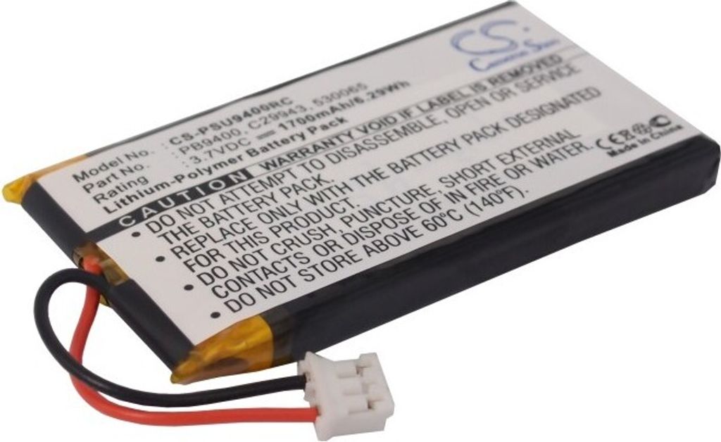 TECHTEK Akku Kompatibel mit [Philips] Pronto TSU-9300, Produktbild 