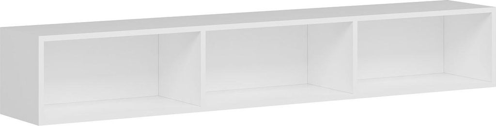 Hänge-TV-Möbel aus Holz "Rigel" - 180 x 32 x 30 cm - Weiß