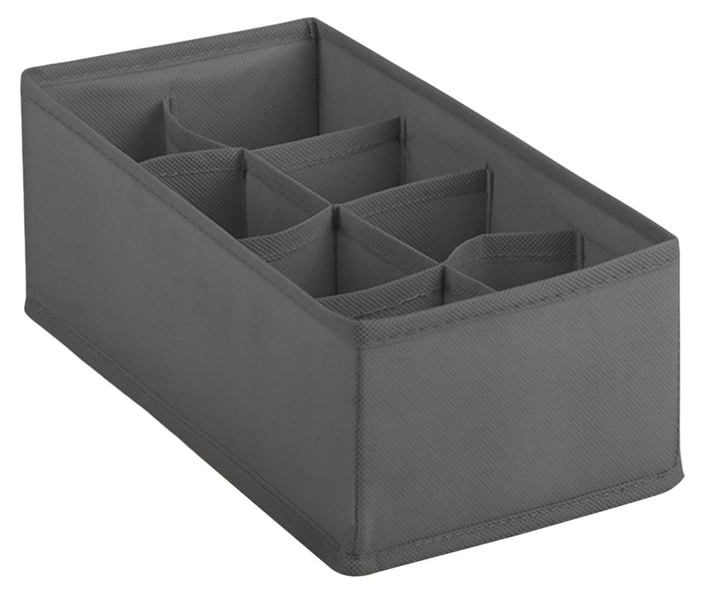 Schubladenorganizer für Unterwäsche (6/7/8/24 Fächer), Kleiderschrank-Organizer, Sockenaufbewahrungsbox, Schubladenteiler, Organizer zur Aufbewa...