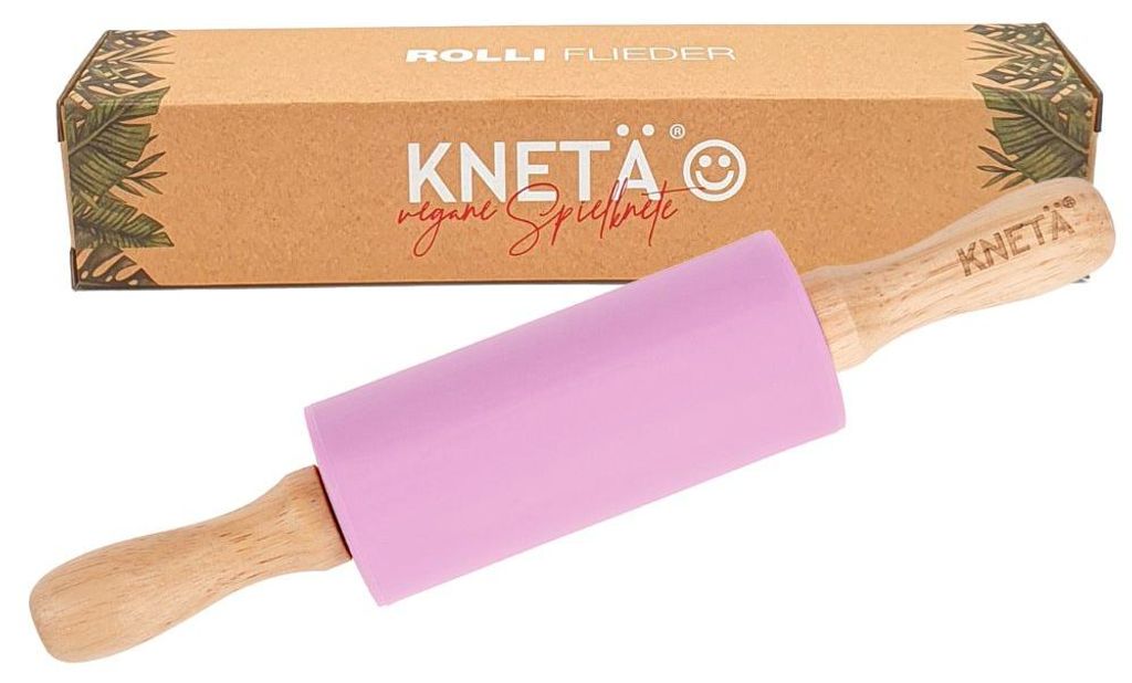 Kneta Knetmasse Silikonroller - Lila - Ergonomisches Spielzeug