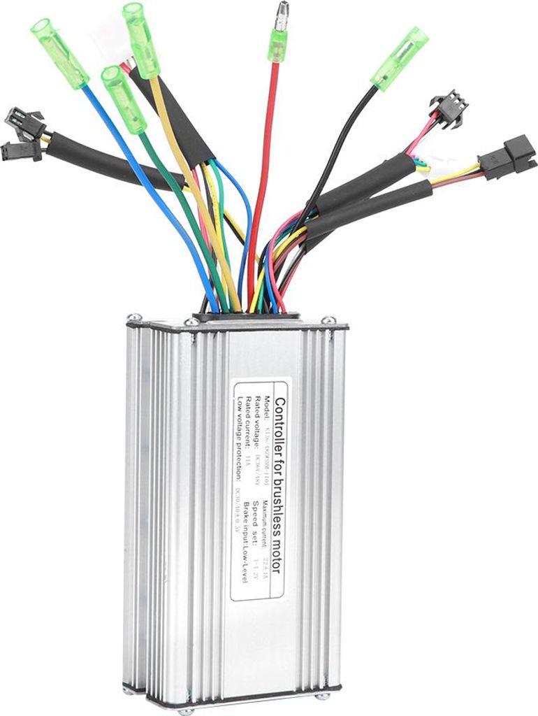 EBike-Konvertierungszubehör 22A 9Tube 36/48V KT22A All Normal Heads Rectangula Controller
