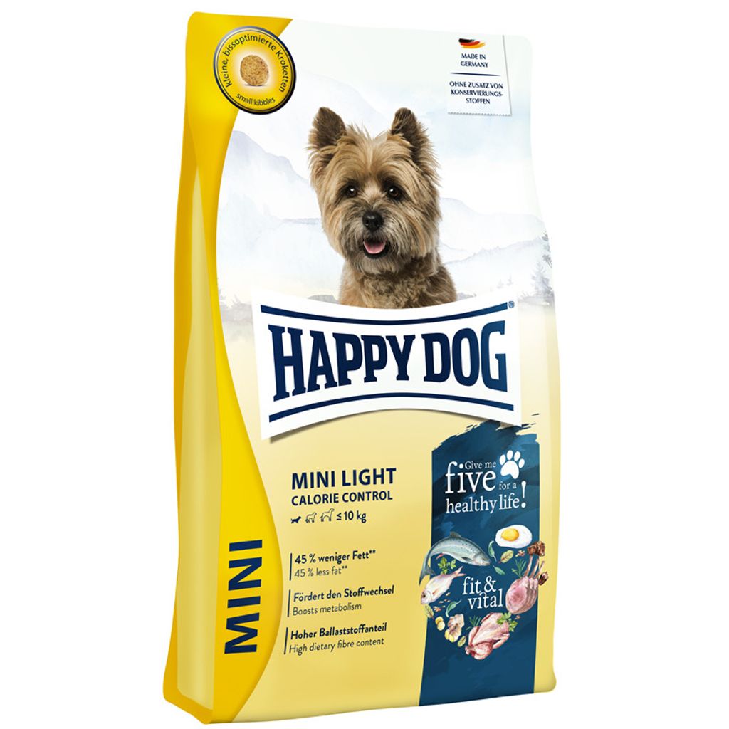 Happy Dog Trockenfutter fit & vital Mini Light 800g Produktbild 
