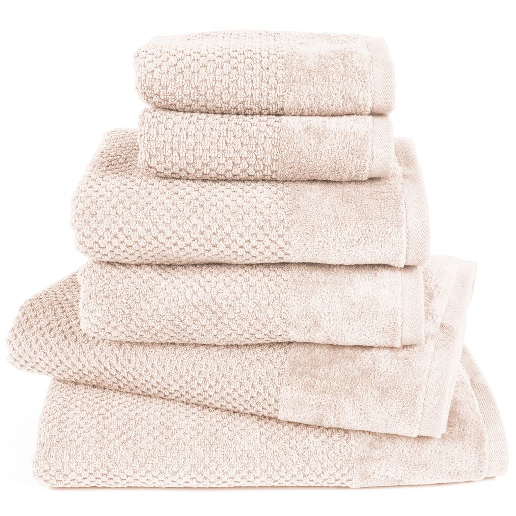 Pure Label 6-TLG Handtücher Set mit Aufhängeschlaufen aus Produktbild 