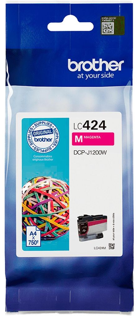 Brother® LC424M Original Brother Tintenpatrone magenta Immagine del prodotto 