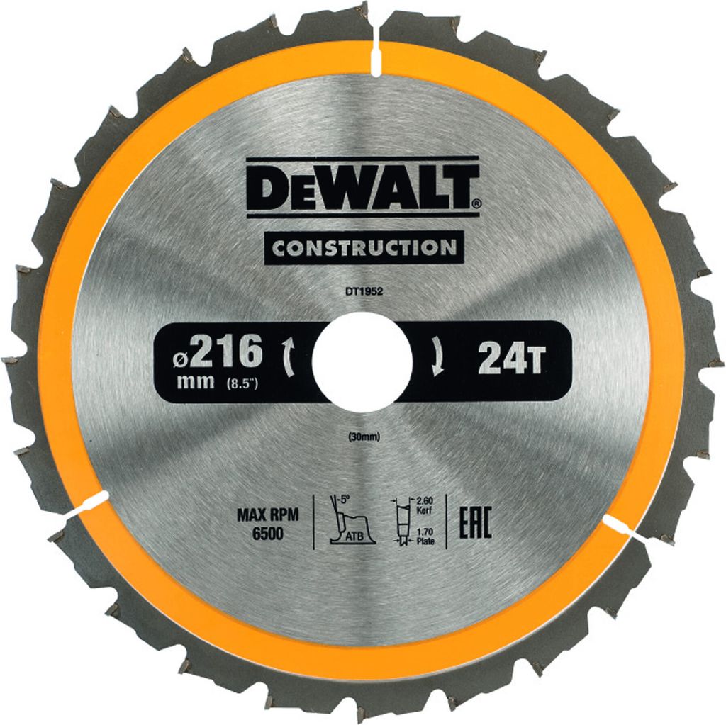 Piła Tarczowa Do Cięcia Drewna 216/30Mm 2,6Mm, 24 Zęby Zdjęcie produktu