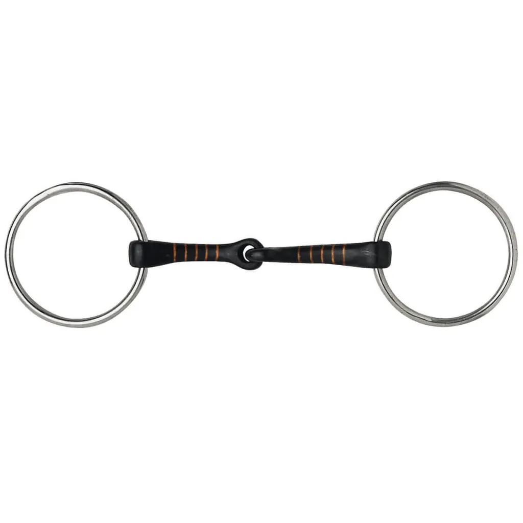 Mors de filet 13,5 cm Sweet-Iron idéal pour chevaux à la bouche sèche