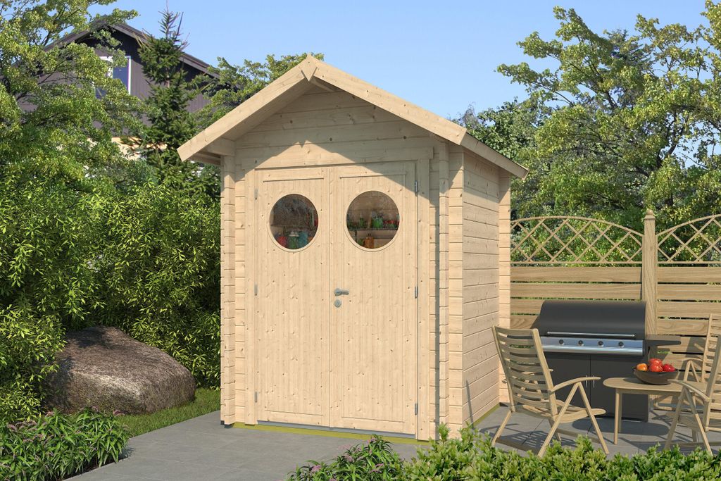 Fjordholz Gartenhaus Modell Lexi 44 A Premium
