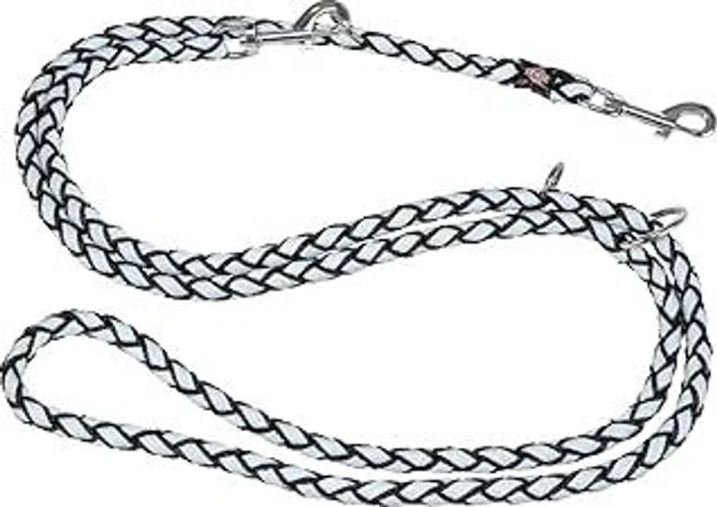 Guinzaglio Addestramento TRIXIE Cavo V-Leine S-M Nero 2m Regolabile