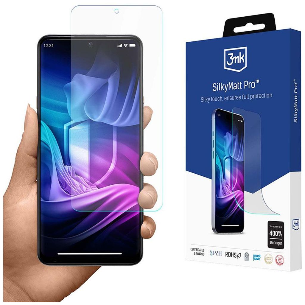 3mk Display Schutzfolie Self-Heal Silky Matt Pro fr Redmi Note 12 4G
