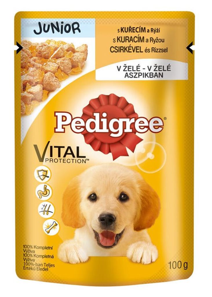Pedigree Junior Kuře a rýže mokré krmivo pro štěňata 100 g Obrázek produktu 