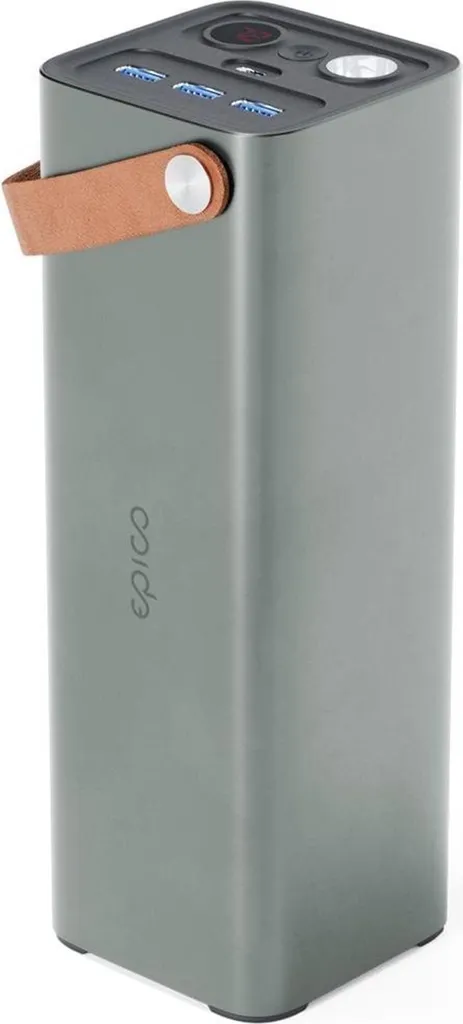 Power Bank Epico 46200mAh : Station de charge pour camping et voyage