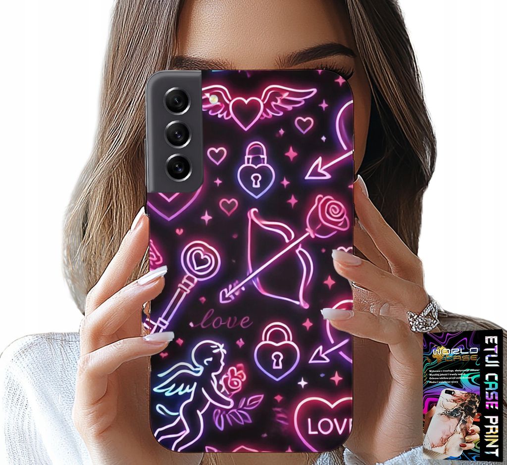 Etui Für Samsung Galaxy S21 - Valentinstasche, Beute, Amor, Herzen