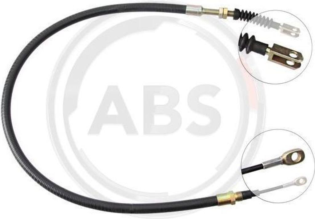 A.B.S. K12396 Seilzug, Handbremse OE NRC5089 kompatibel mit Discovery, Defender
