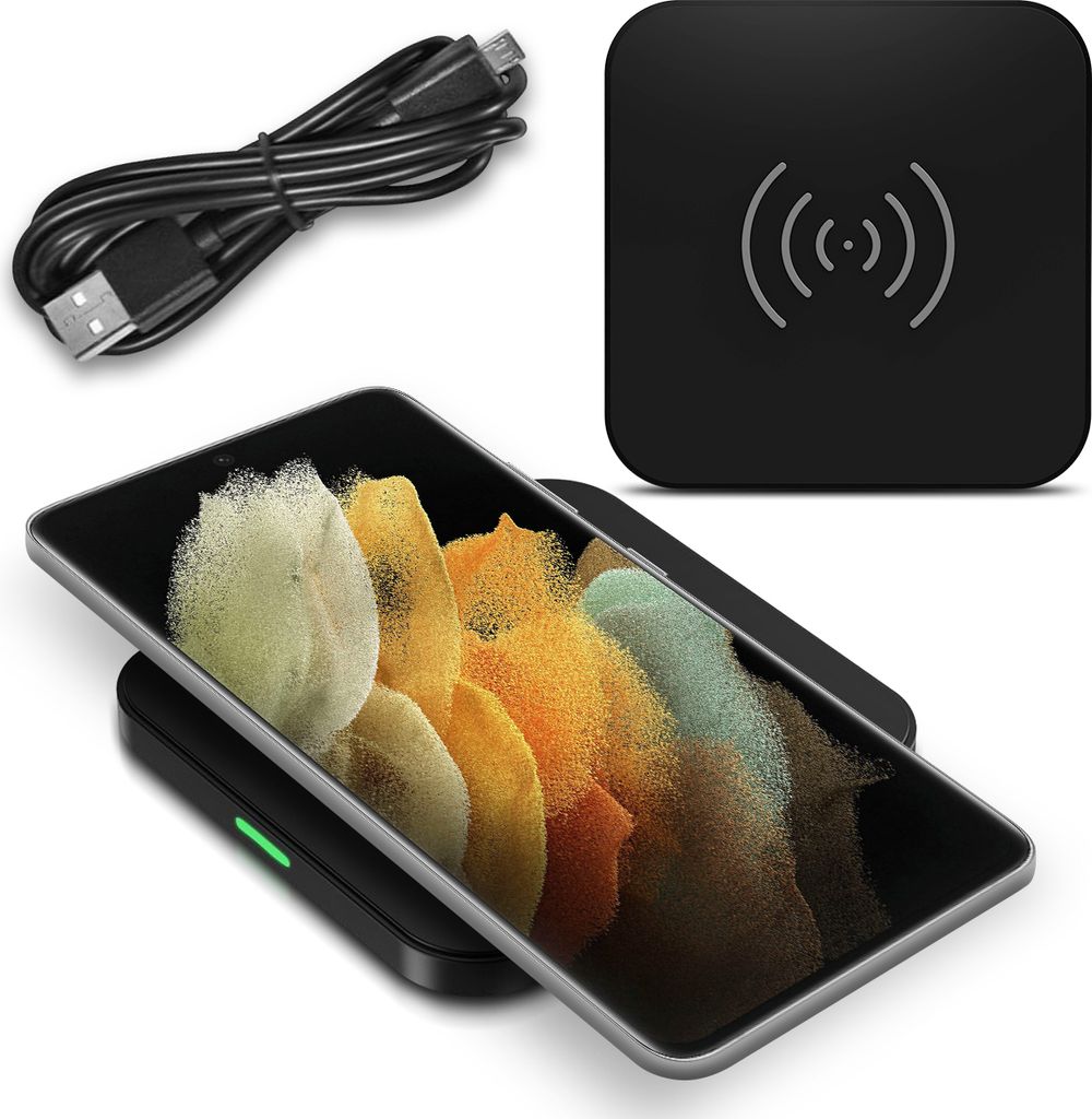 Für QI Wireless Ladematte Ladegerät für Samsung Galaxy S25 Plus Ultra Ladestation