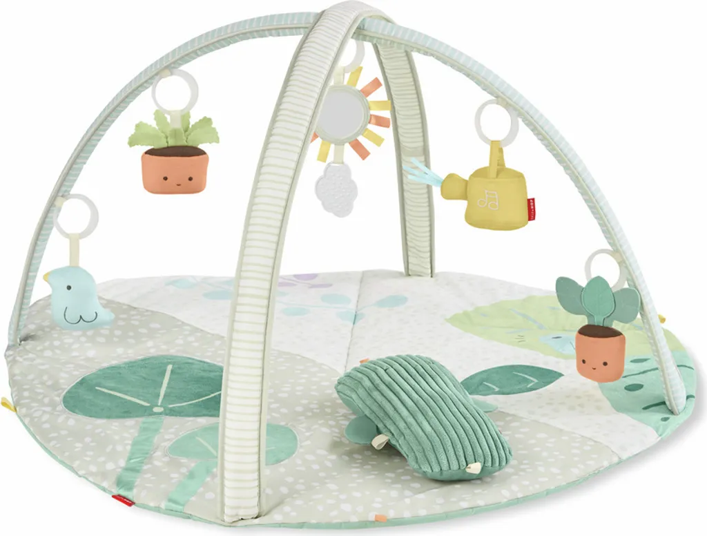 Arche d'éveil en bois Oasis de jardin pour stimuler les sens de Bébé