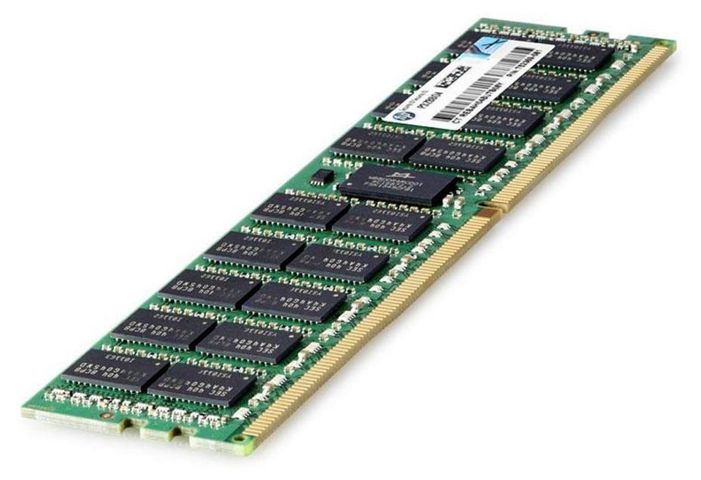 A single computer RAM module is shown against a white background.