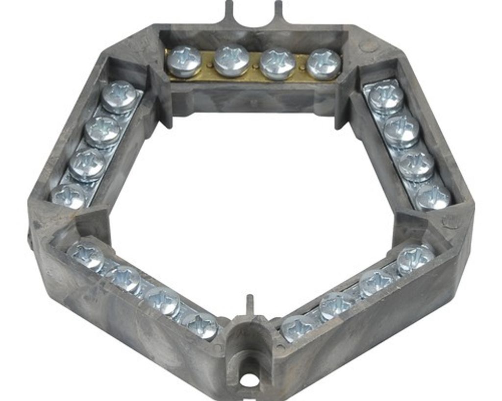 Svorkovnica krabicová SP-96 4mm² 500V 16A 5p Obrázok produktu 