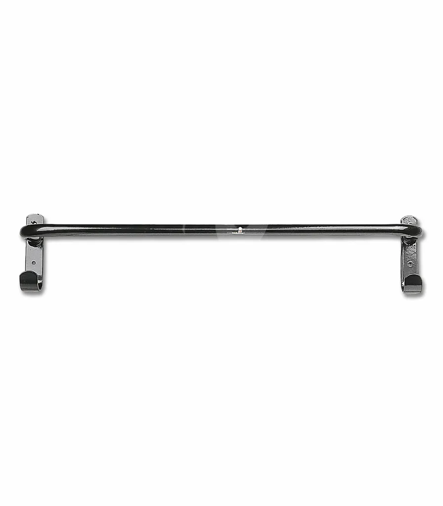 Staffa Soffitto Porta Garage Nera | Supporto Universale Box