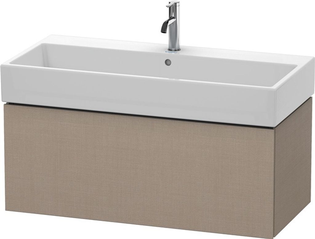 Duravit Waschtischunterschrank L-Cube 98,4x 45,9cm, lei, 1 Auszug, wandhängend