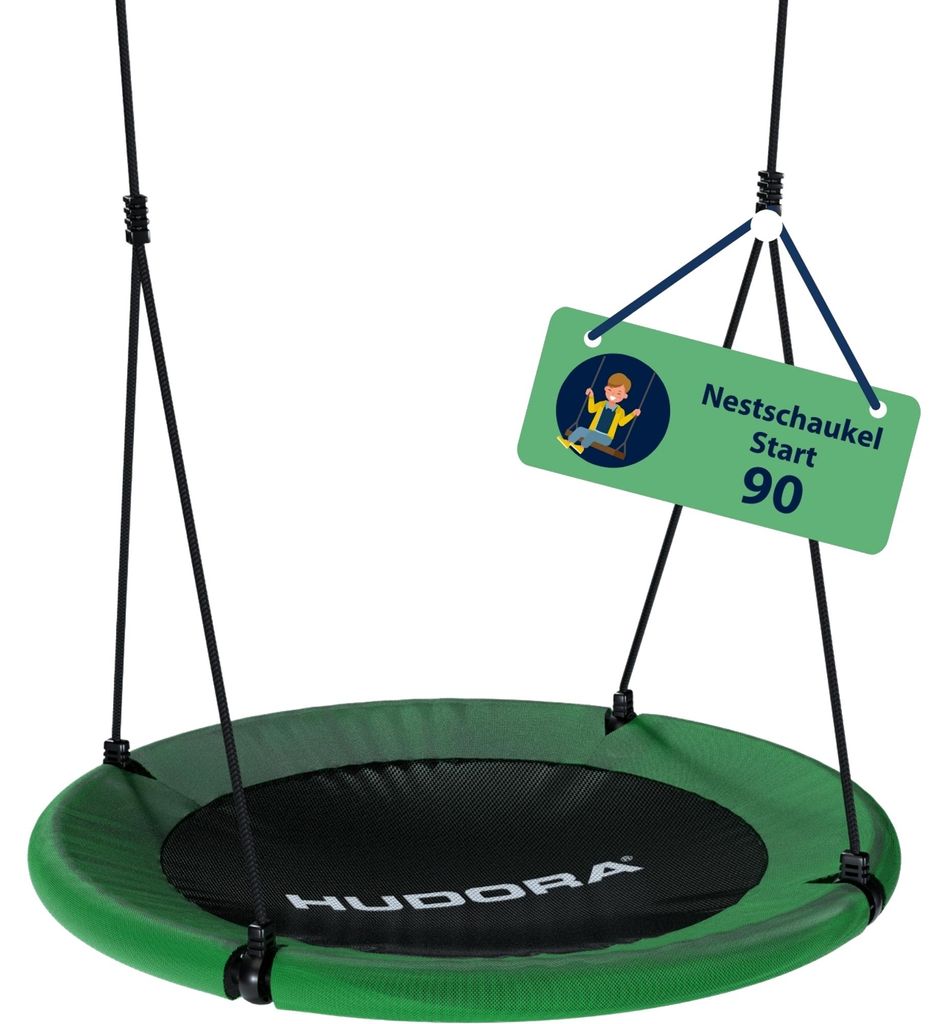 Hudora Nestschaukel 90 gruen/schwarz Produktbild 