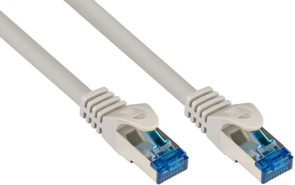 Good Connections Cat.6A Patchkabel SmartFLEX HF grau 0,5m