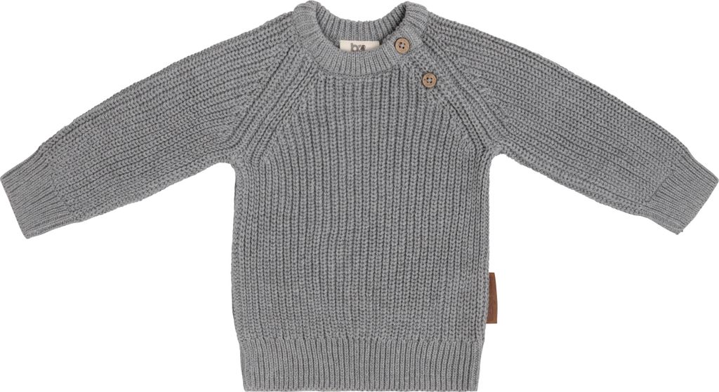 Baby's Only Baby Pullover Soul - Grau - 56 - 100% Baumwolle