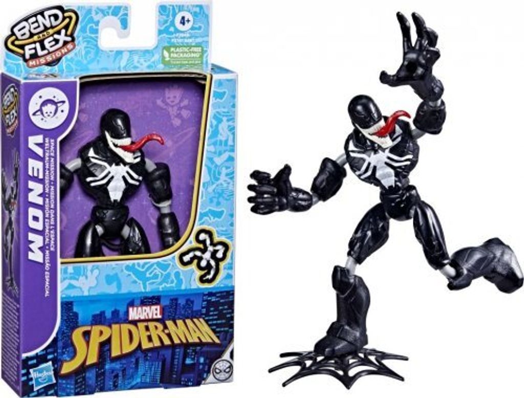 Hasbro Spiderman Bend n Flex Space Mission Figuren sortiert | 2 Stk