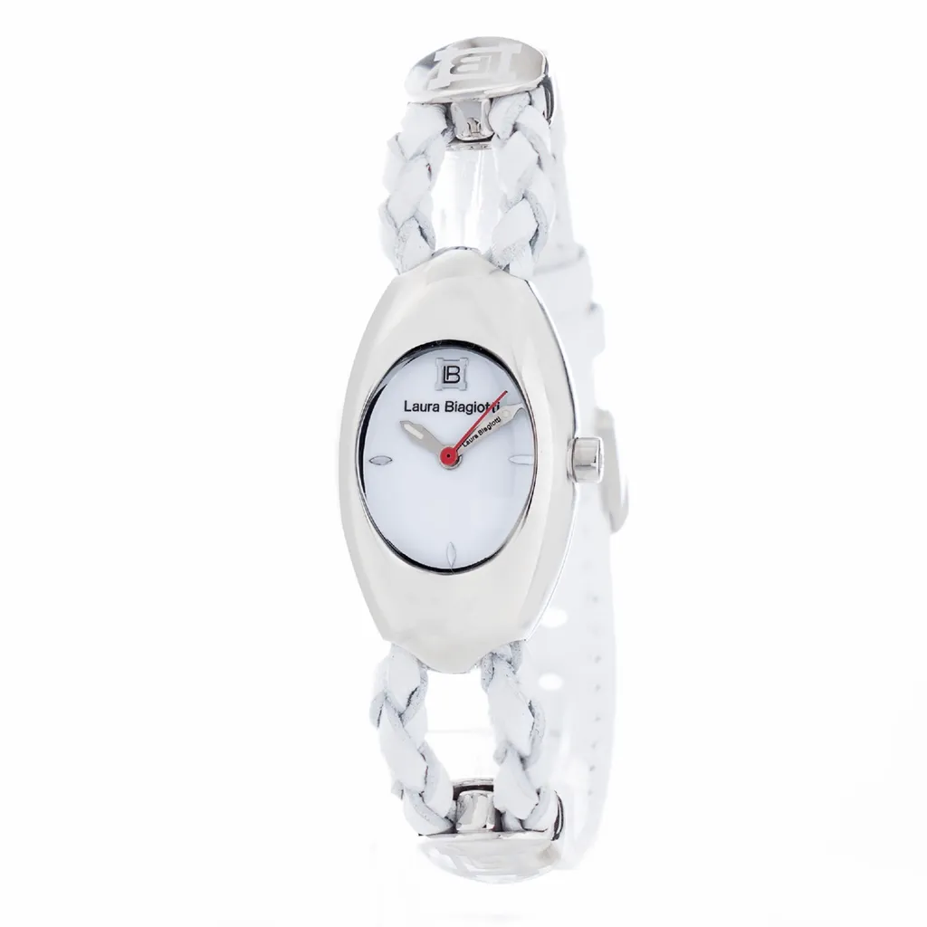 Laura Biagiotti LB0056L-03: Orologio Donna Bianco Silver Minimal