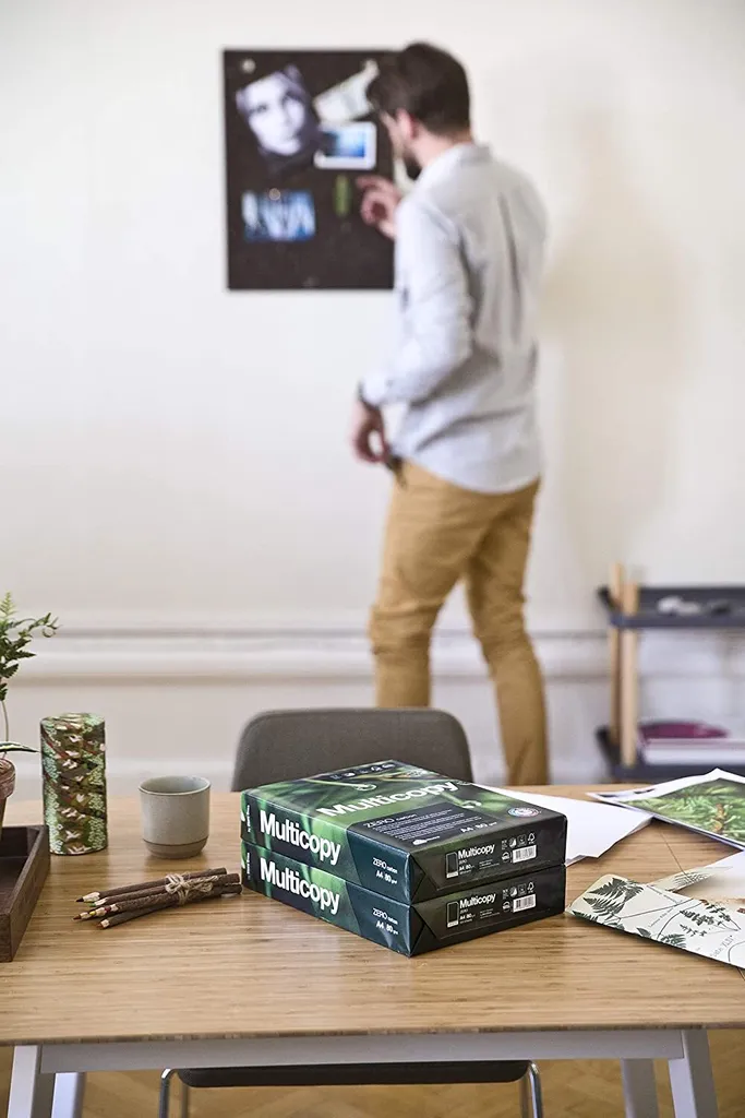 Papier Imprimante A4 80g Multicopy Zero - Idéal pour Bureau et Maison - 12
