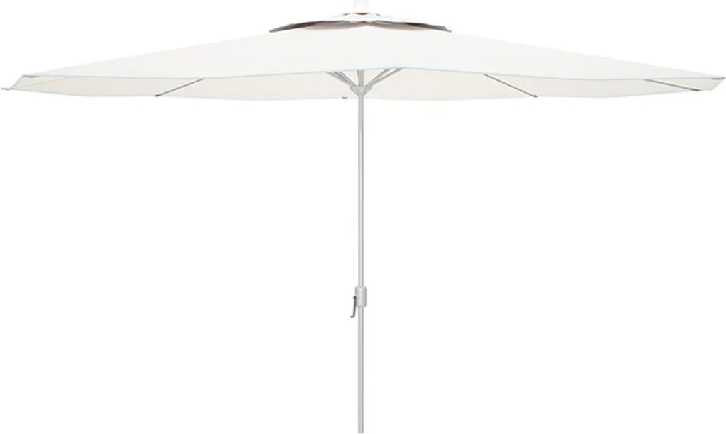 Ombrellone Marbueno Bianco 270cm in Acciaio per Giardino e Piscina 10187