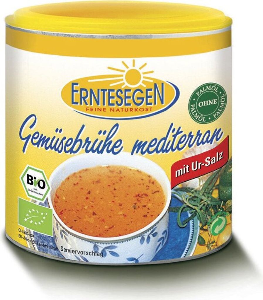 Erntesegen Gemüsebrühe mediterrane Art