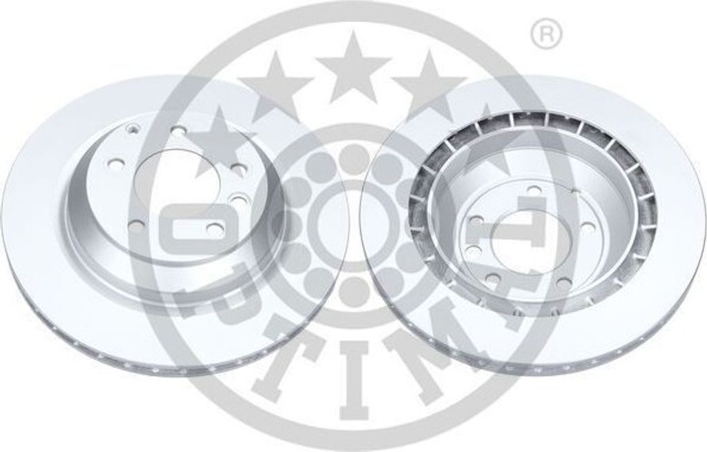 2x OPTIMAL Bremsscheibe BS-8900C hinten für VW Touareg (7LA 7L6 7L7) 73 5mm