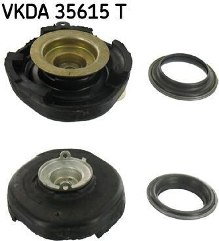 SKF VKDA 35615 T Federbein-Stützlager OE 503520 kompatibel mit Megane, Scenic