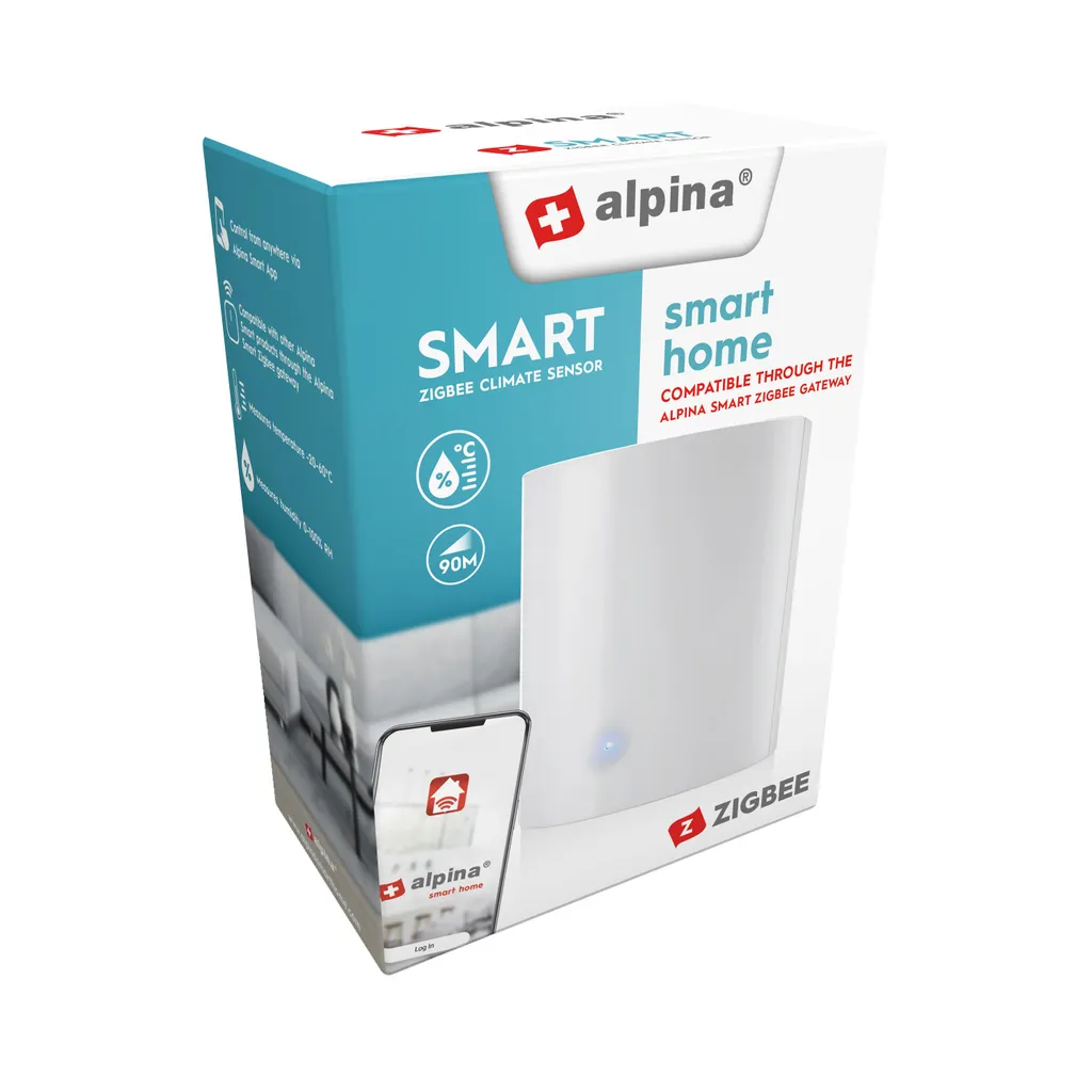 Capteur Zigbee pour surveillance température et humidité bébé