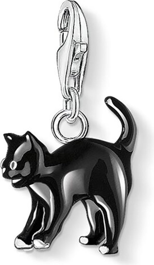 Thomas Sabo Schwarze Katze 0701-007-11 Charm Anhänger Produktbild 