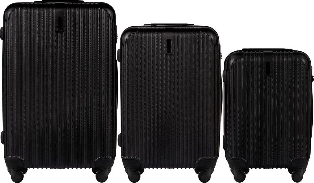 WINGS EGRET TR058 Kofferset 3-teilig: Kabinengröße, Mittel, Produktbild 