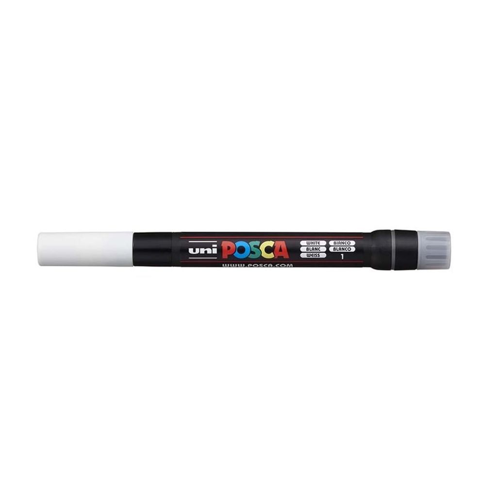 Posca Pinsel Malstift Weiß - Brush Marker für kreatives Produktbild 