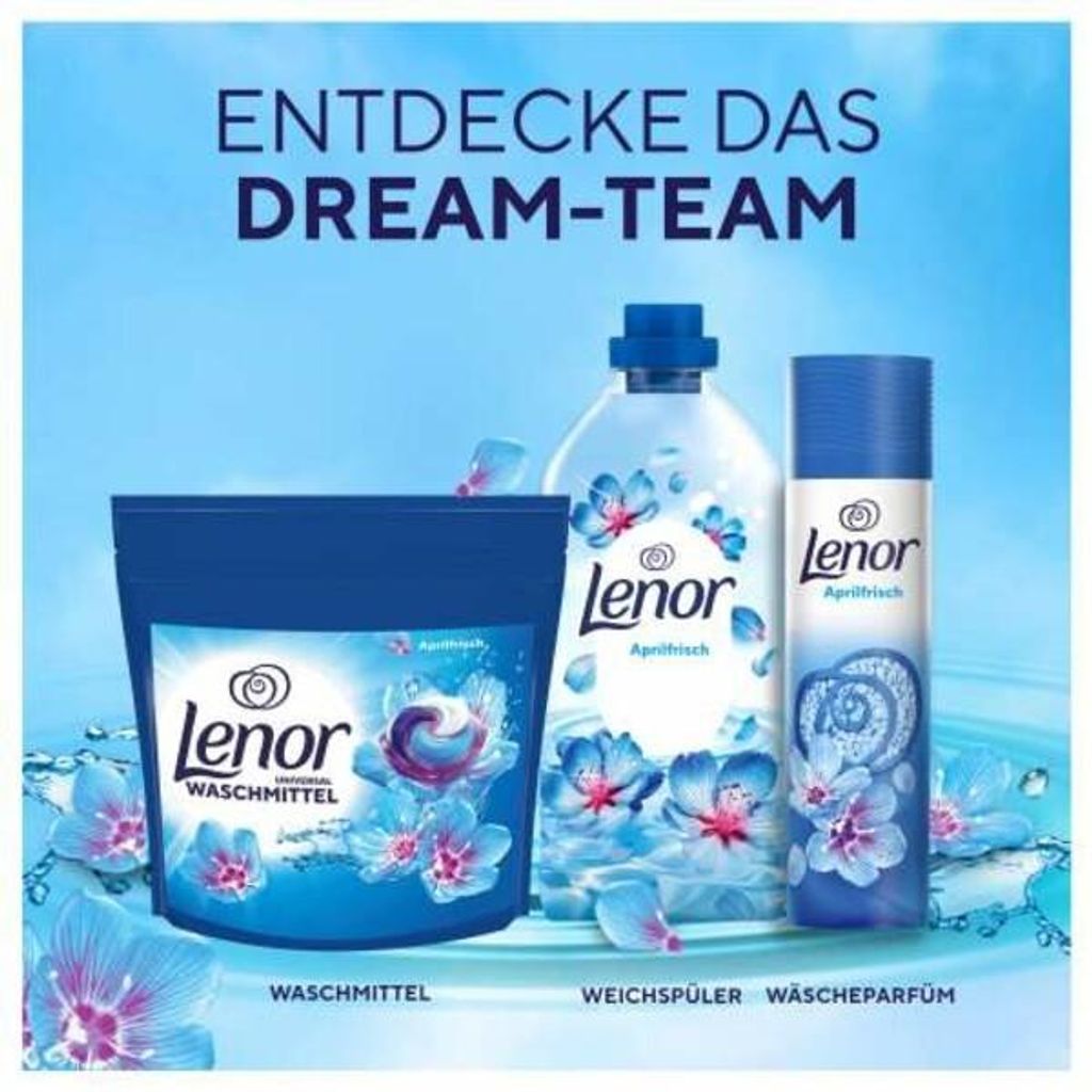 LENOR PODS® Universal Waschkapseln 76, Aprilfrisch Produktbild 