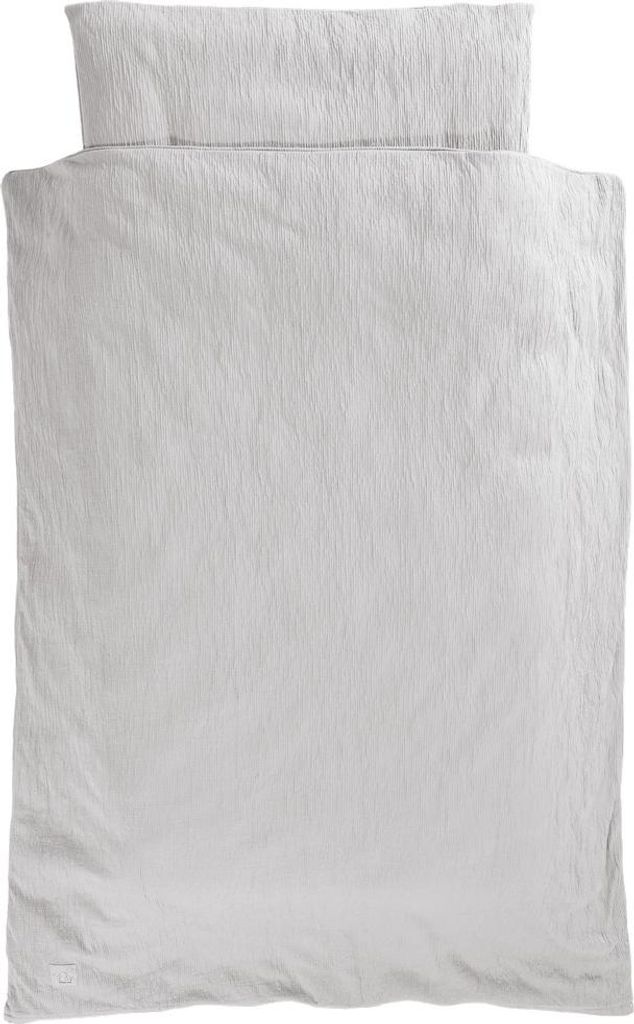 Träumeland Bettwäsche Signature hellgrau 100/135 + 40/60 cm