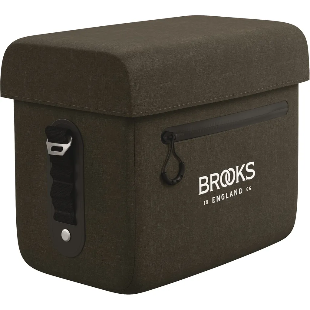 Sacoche de guidon Brooks Scape Handlebar Case vert boue étanche