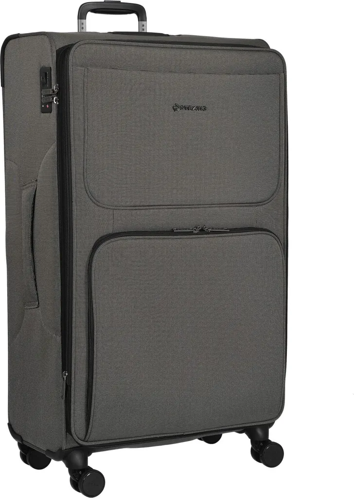 Valise de soute extensible Stratic Bendigo Light + tissu sable 84cm - 12