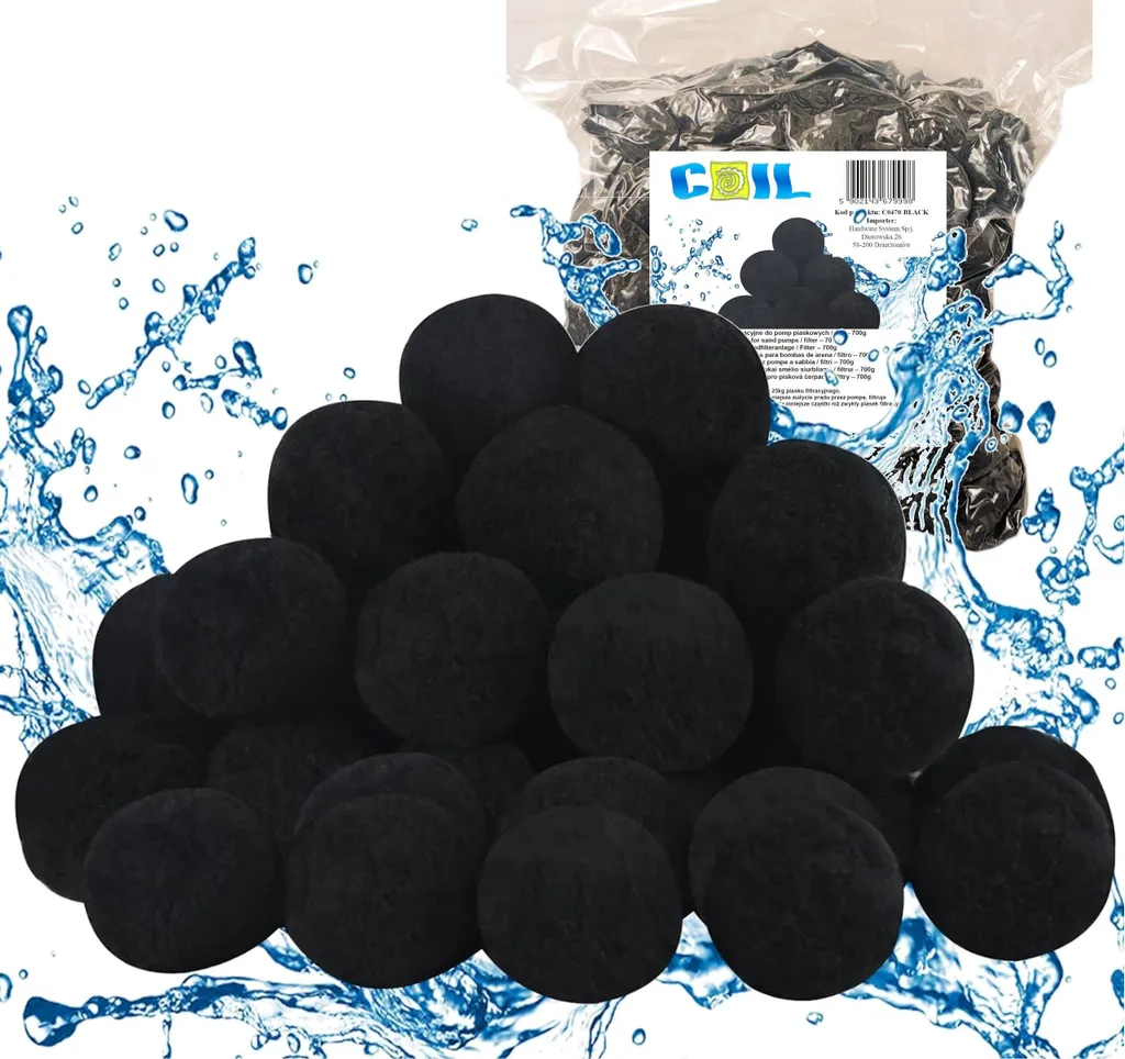 Mituso 3 Palline Filtranti Da 700g Per Piscina - Ricambio Sabbia 25kg, Ecologiche E Riutilizzabili
