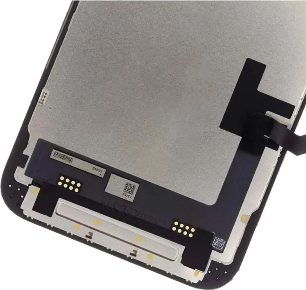 Écran OLED iPhone 16 Clappio souple avec châssis noir pour réparation